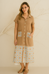 Boho Terracotta Lounger