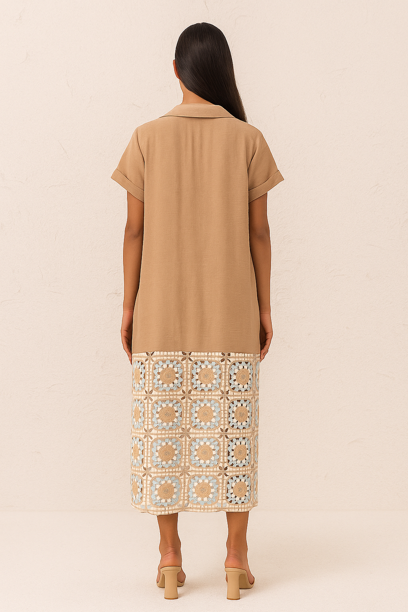 Boho Terracotta Lounger