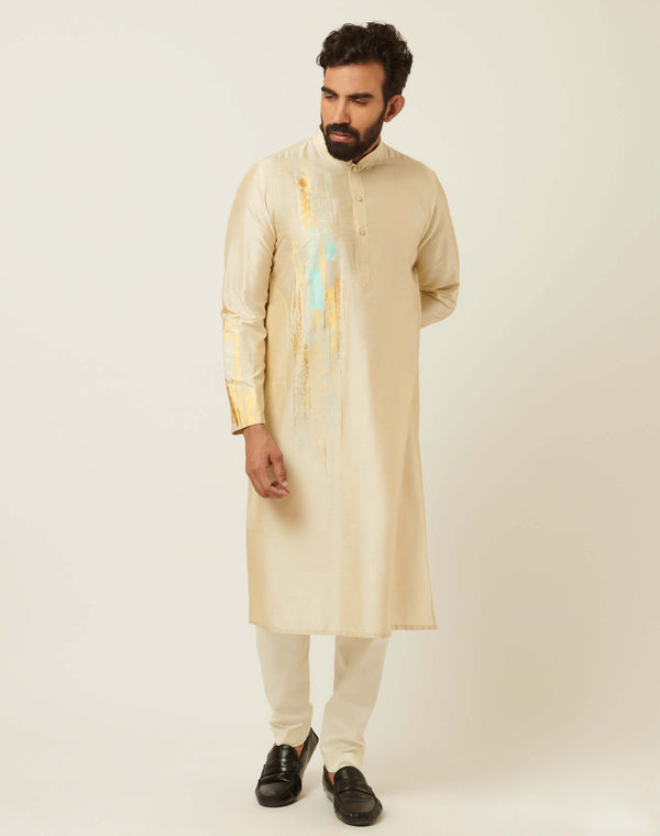 Keev Sand Beige Kurta