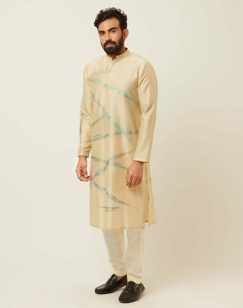 Matrix Sand Beige Kurta