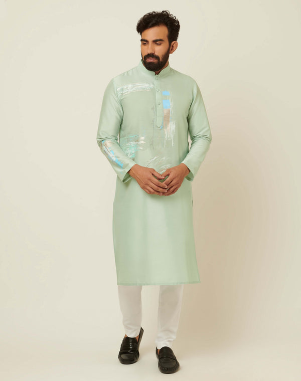 Maze Mint Green Kurta