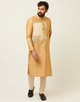 Maze Caramel Gold Kurta