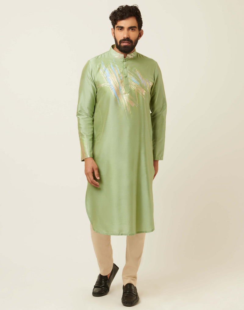 Tangent Sage Green Kurta