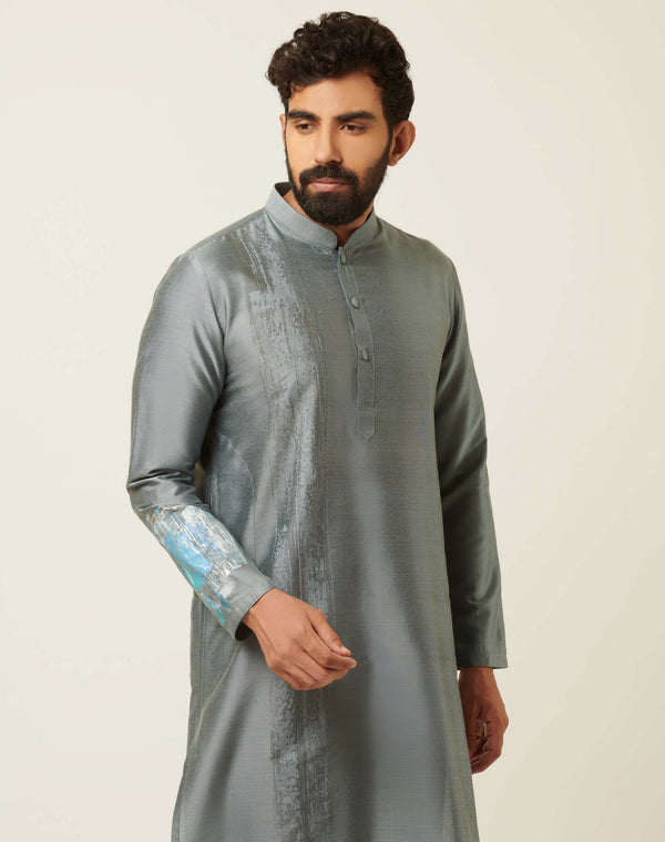 Tune Ash Blue Kurta