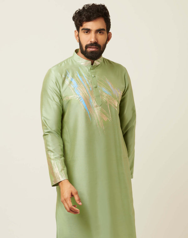 Tangent Sage Green Kurta