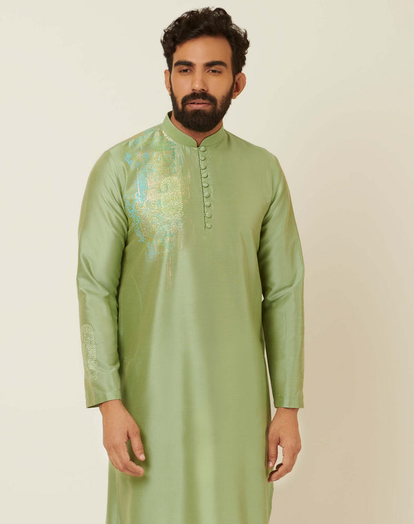 Paisley Sage Green Kurta