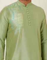 Paisley Sage Green Kurta