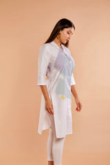 Kite White Blue Tunic