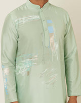 Maze Mint Green Kurta