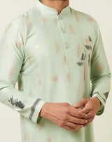 Cluster Mint Green Kurta