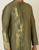 Keev Olive Green Kurta