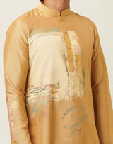 Maze Caramel Gold Kurta