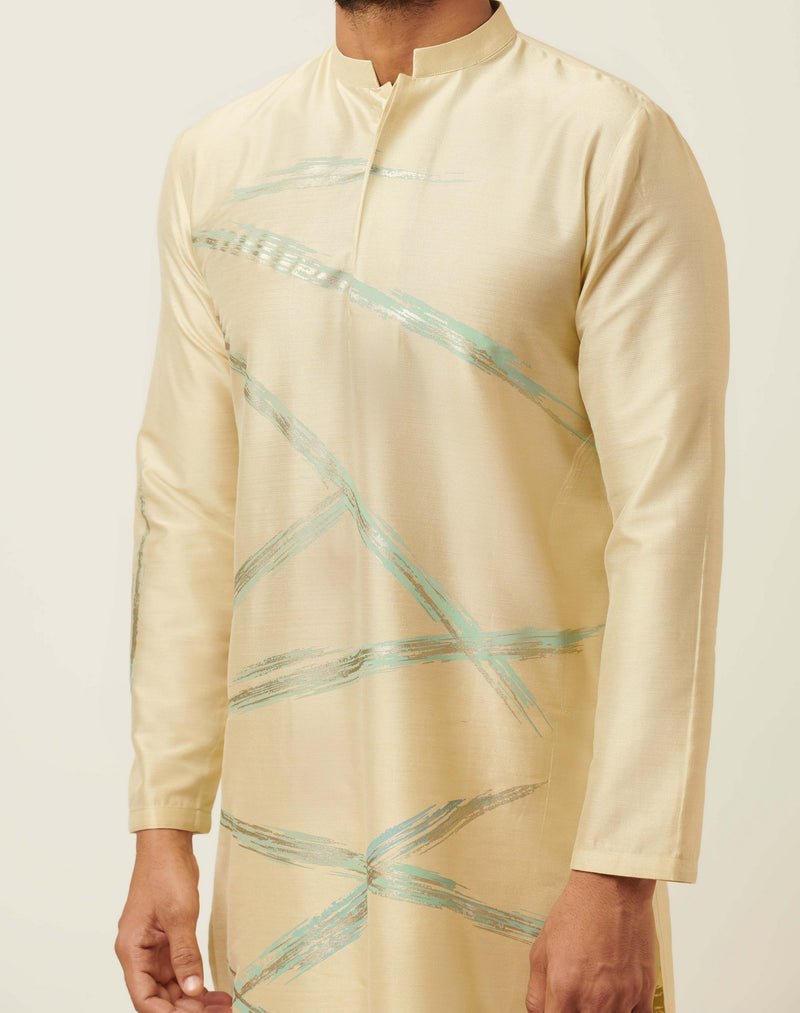 Matrix Sand Beige Kurta