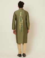 Keev Olive Green Kurta