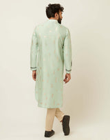 Cluster Mint Green Kurta