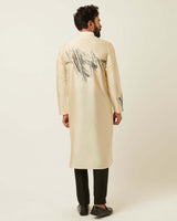 Tangent Sand Beige Kurta