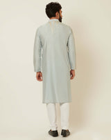 Patina Tint Misty Blue Kurta