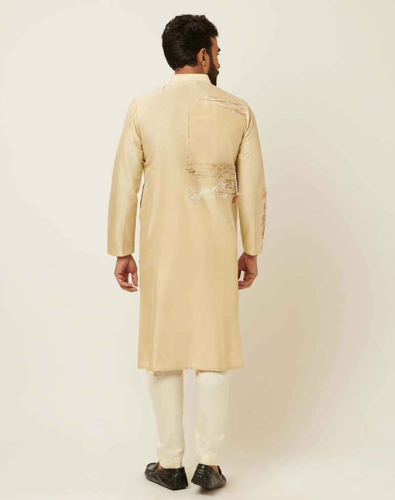 Maze Sand Beige Kurta