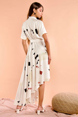 Terrazzo White Dress