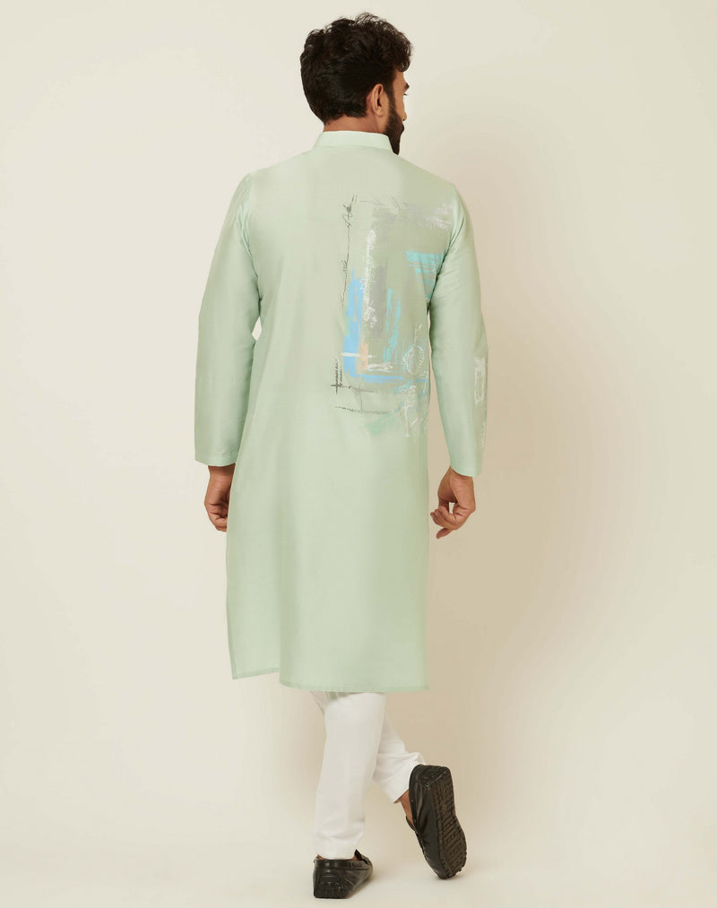 Lego Mint Green Kurta