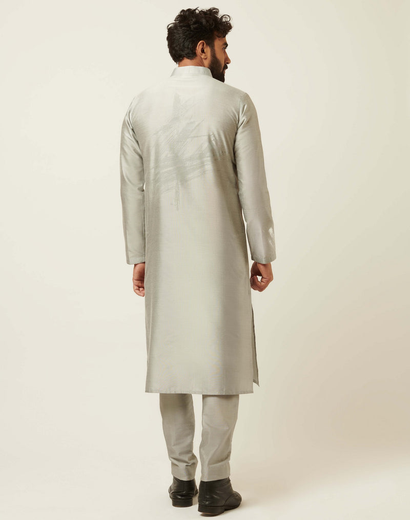 Sketch Pearl Grey Kurta