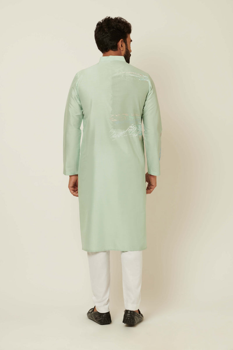 Maze Mint Green Kurta