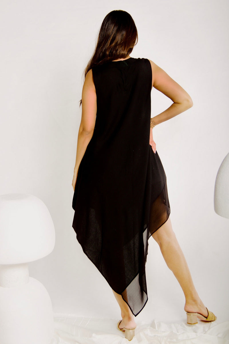 Rhythm Ebony Black Drape