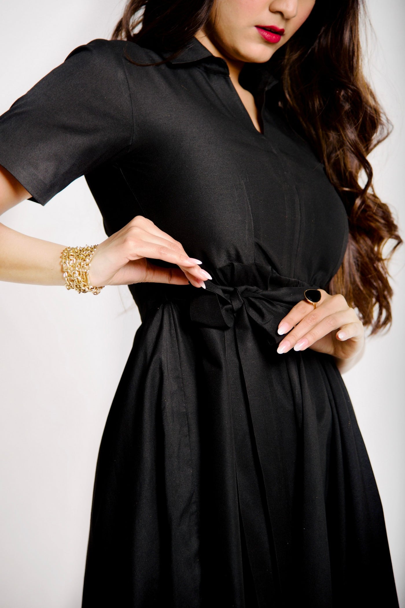 かよちび様専　myshawty layla day dress ブラック Women's Plus Size Lyla Black Dress